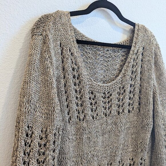 Long, Gold Sweater - Picture 3 of 4